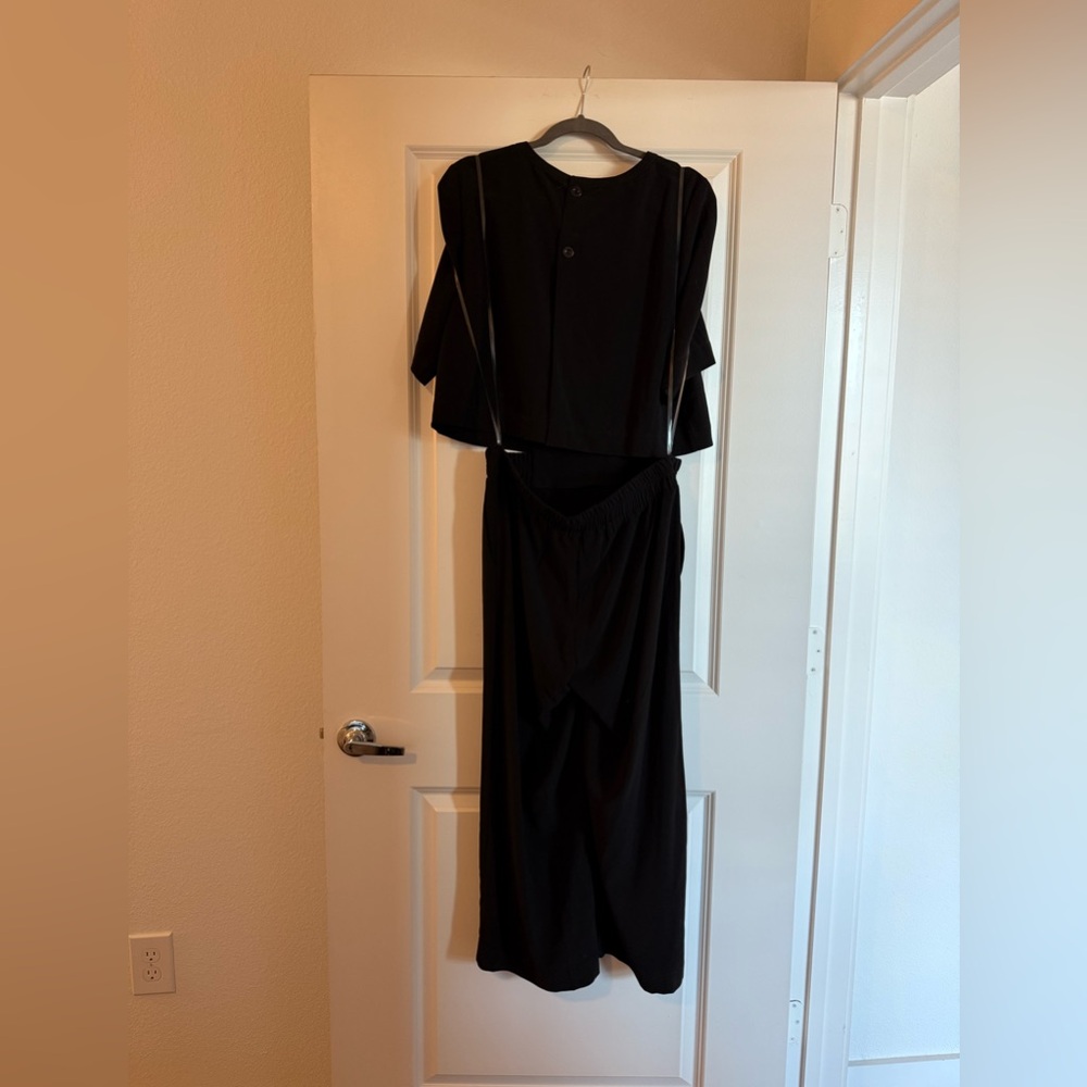 Black Jumpsuit, DO+BE, size L NWT